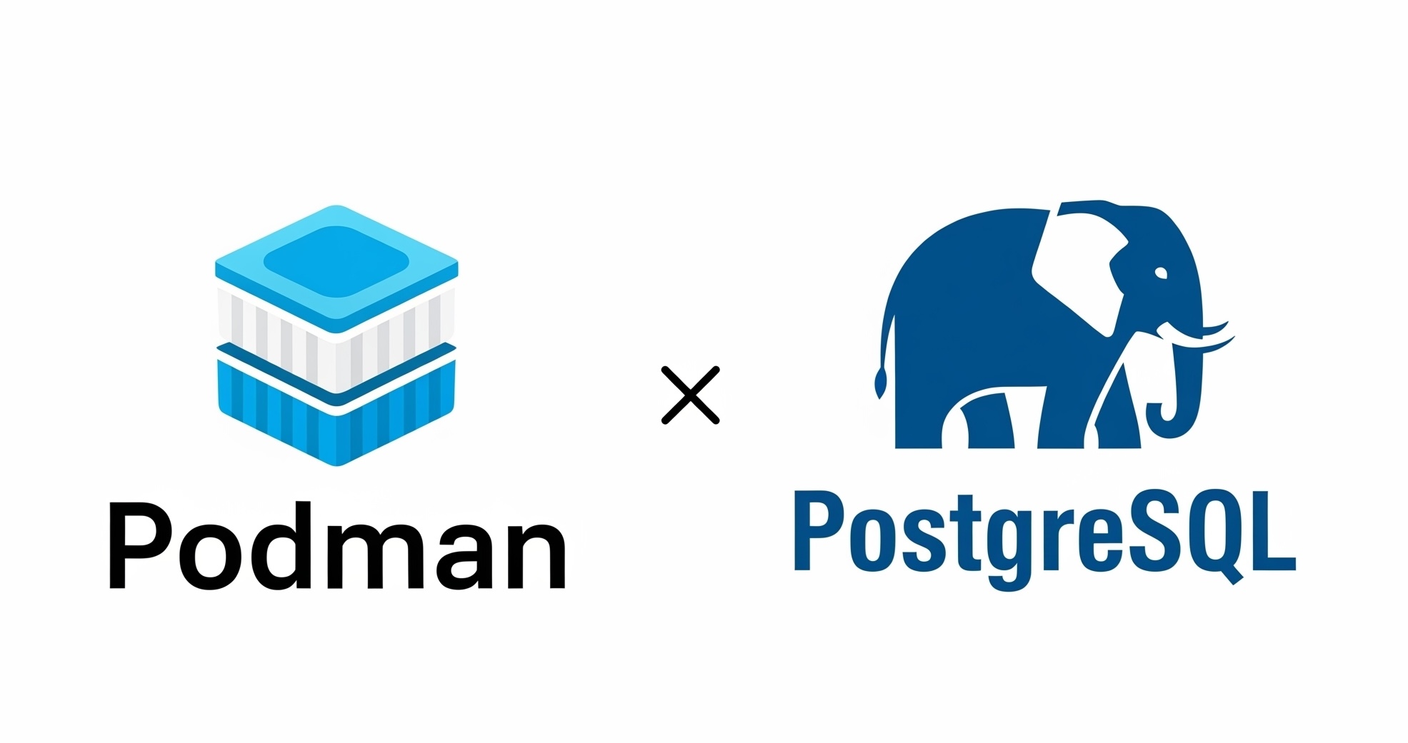 Using PostgreSQL with Podman